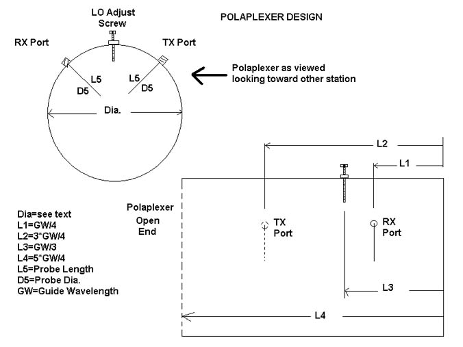 Polaplexer Mechanical Drawing 2 views